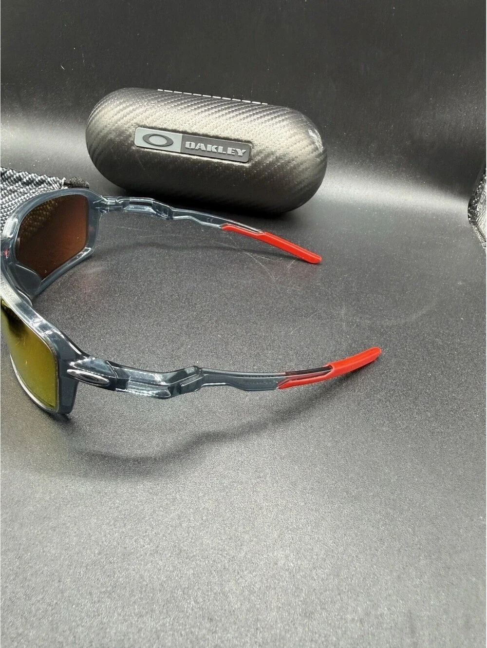 Oakley Siphon Crystal Black/Prizm Ruby Iridium Polarized  OO9429-0364
